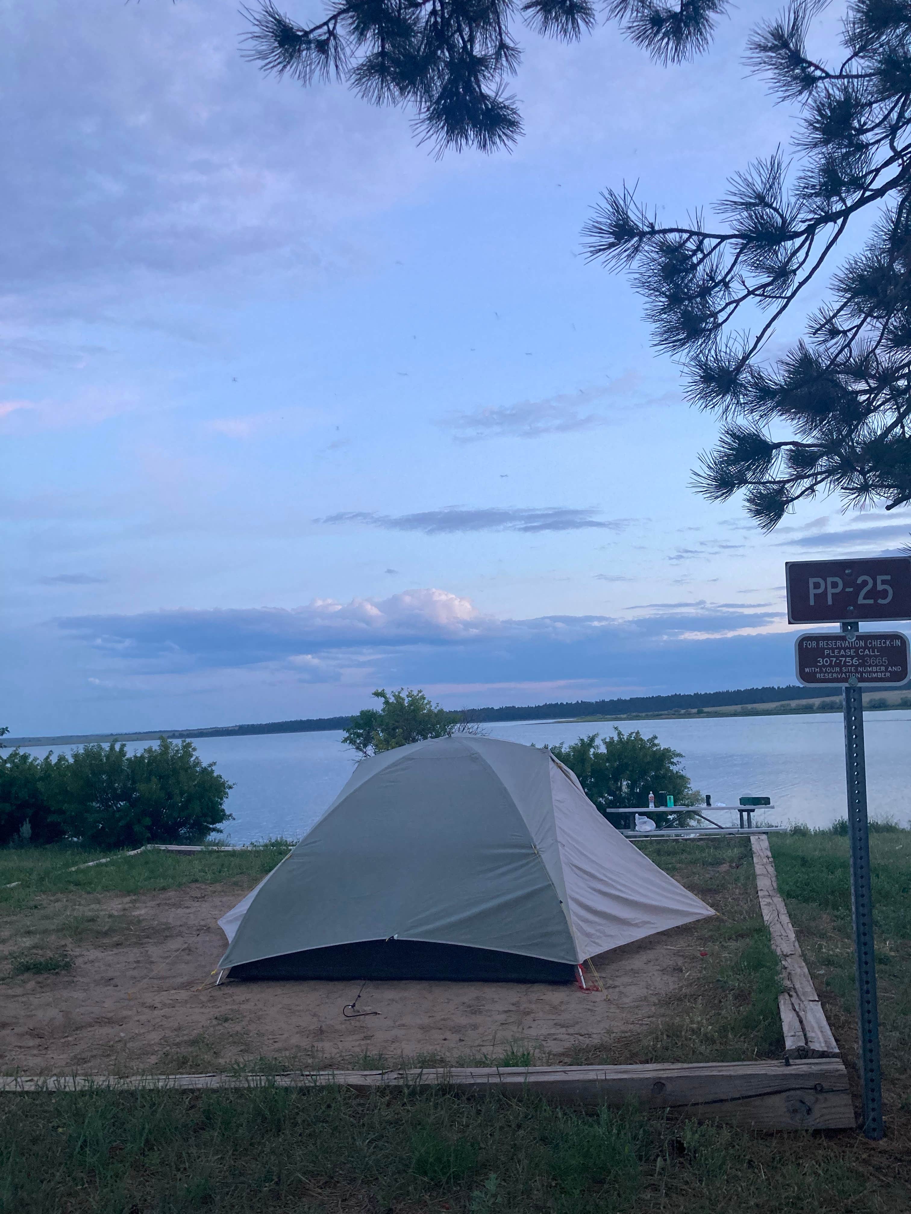 Camping near Belle Fourche Campground at Devils Tower — Devils Tower National Monument: Pats Point Campground — Keyhole State Park, Moorcroft, Wyoming