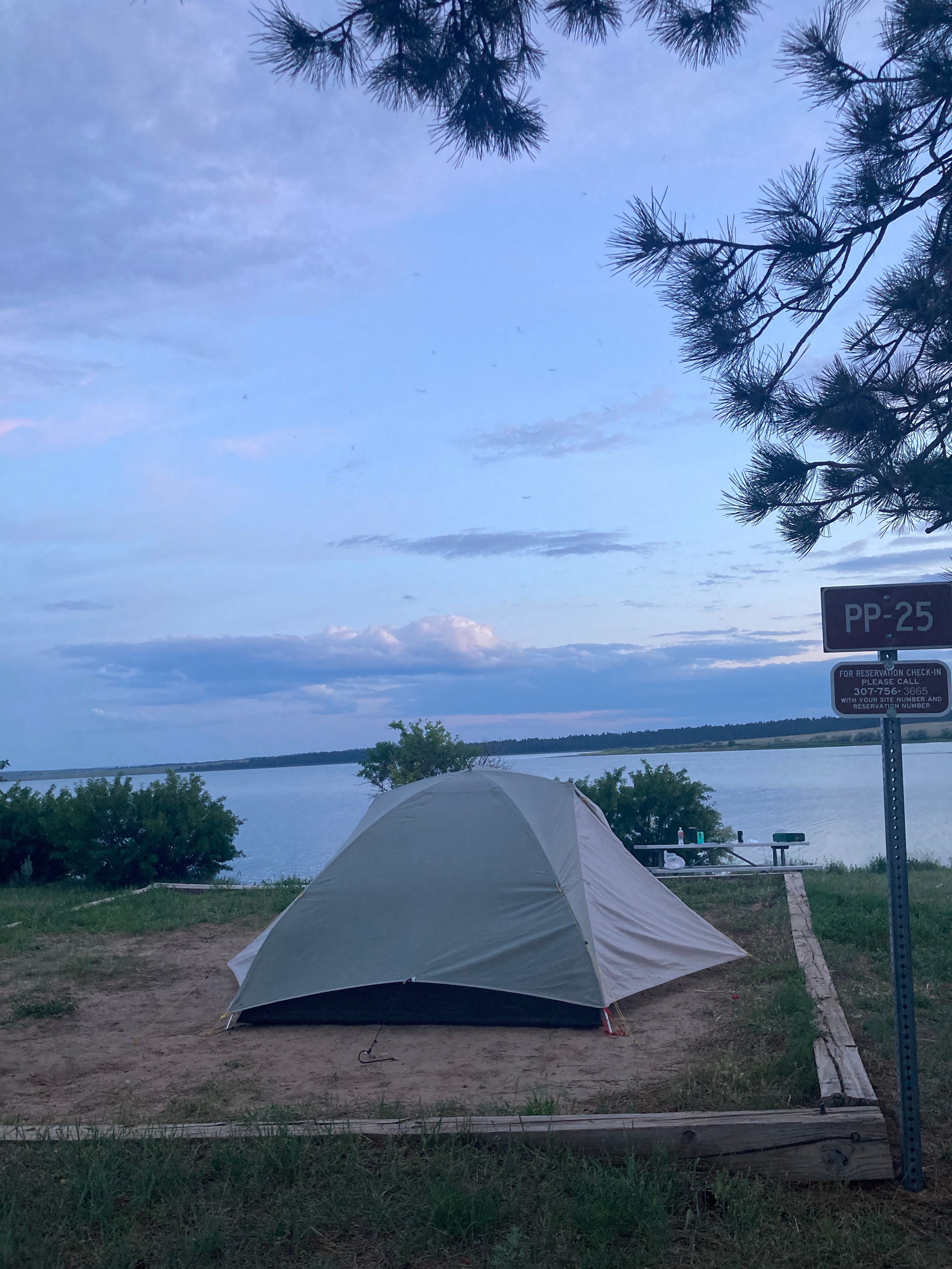 Camper submitted image from Pats Point Campground — Keyhole State Park - 1