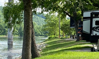 Camping near White River campground and cabins: Blue Heron Campground, Cotter, Arkansas