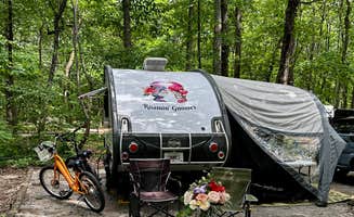 Rachel P.'s photo of tent camping at Monte Sano State Park Campground near Hartselle, AL