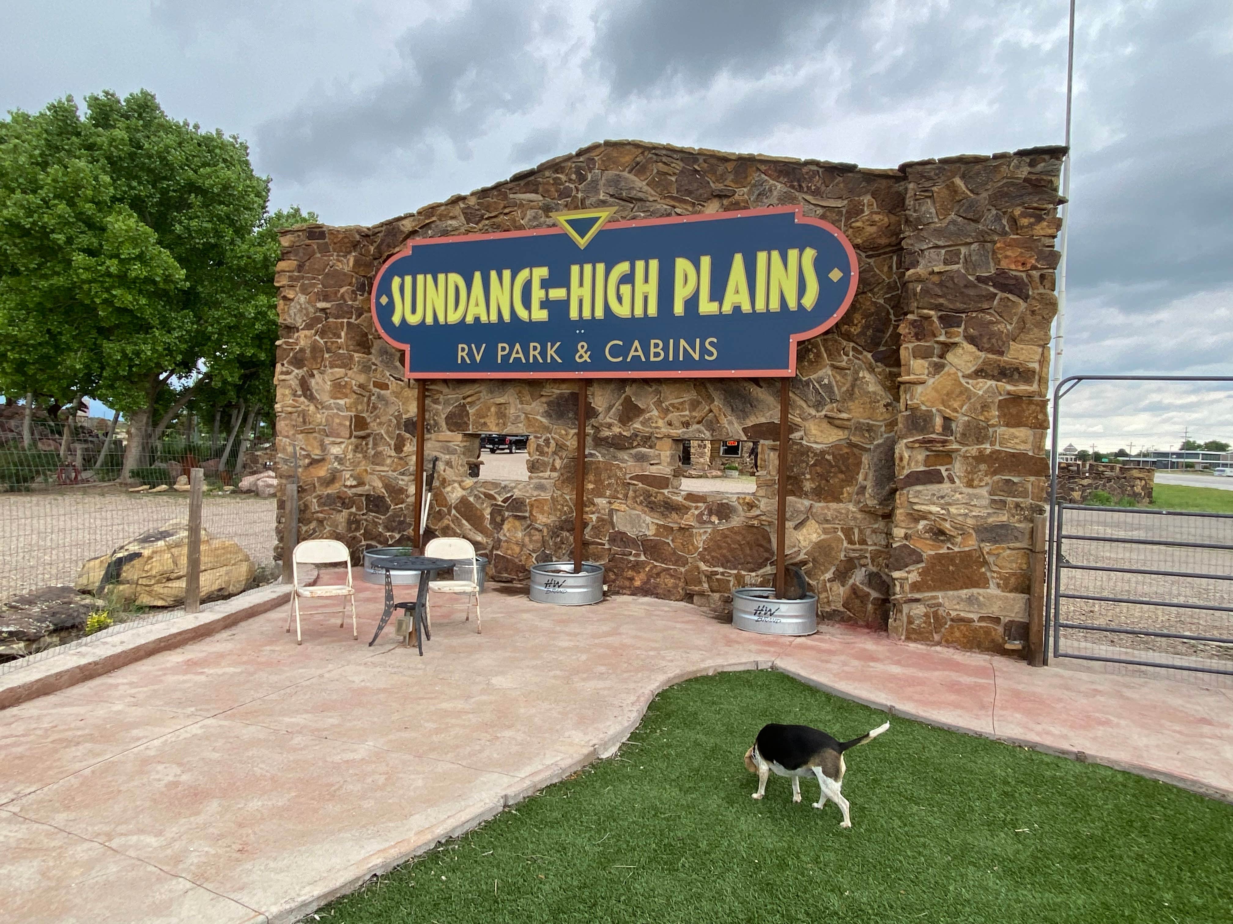 Melanie T.'s photo of camping with pets at Sundance High Plains RV Park & Cabins near Hasty, CO