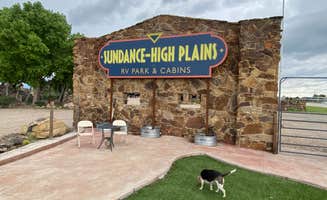 Melanie T.'s photo of camping with pets at Sundance High Plains RV Park & Cabins near Lamar, CO