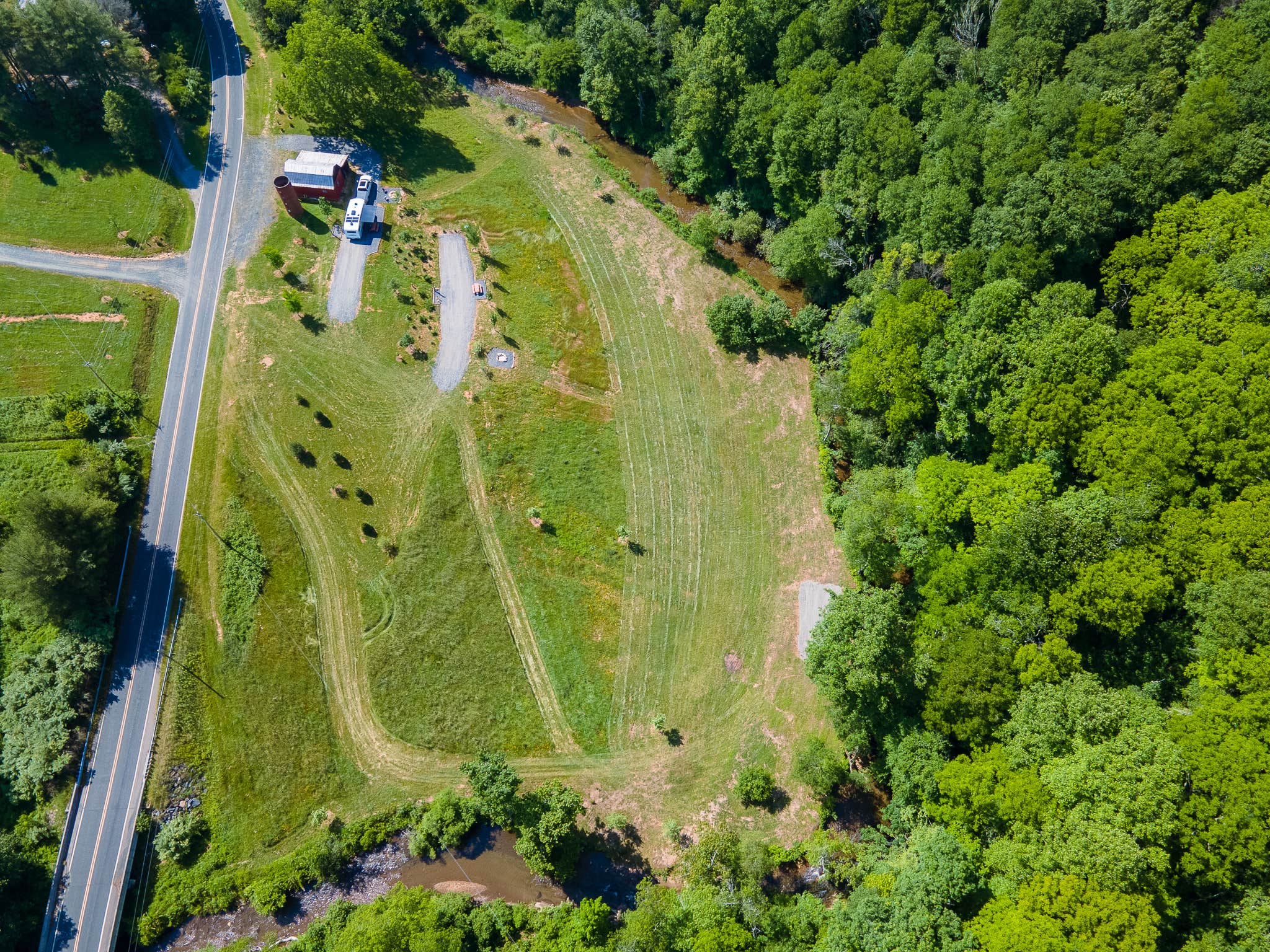 Camper-submitted photo at Peak Creek RV Campground near Fleetwood, NC
