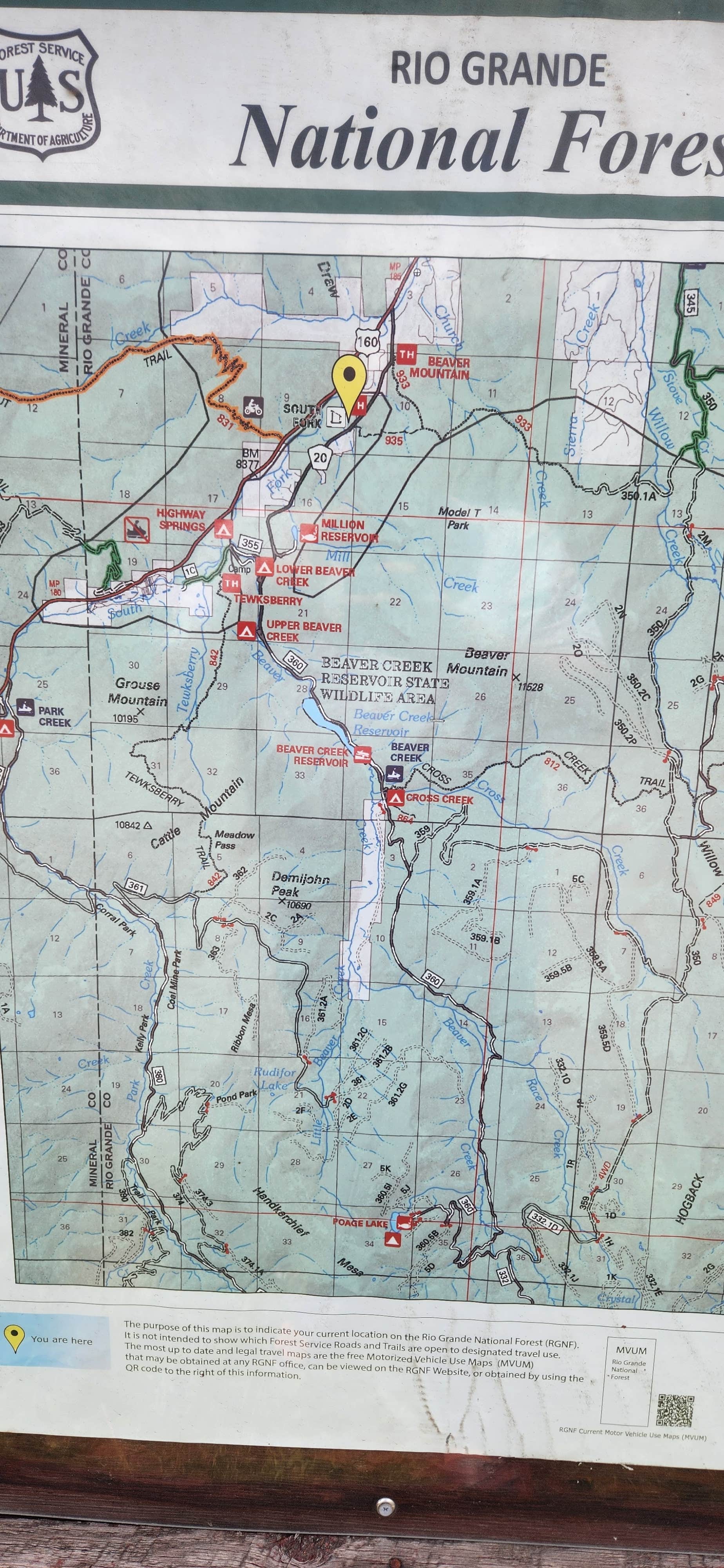 Camping near Schinzel Flats - Glamping Redefined!: Beaver Creek Site 4, South Fork, Colorado