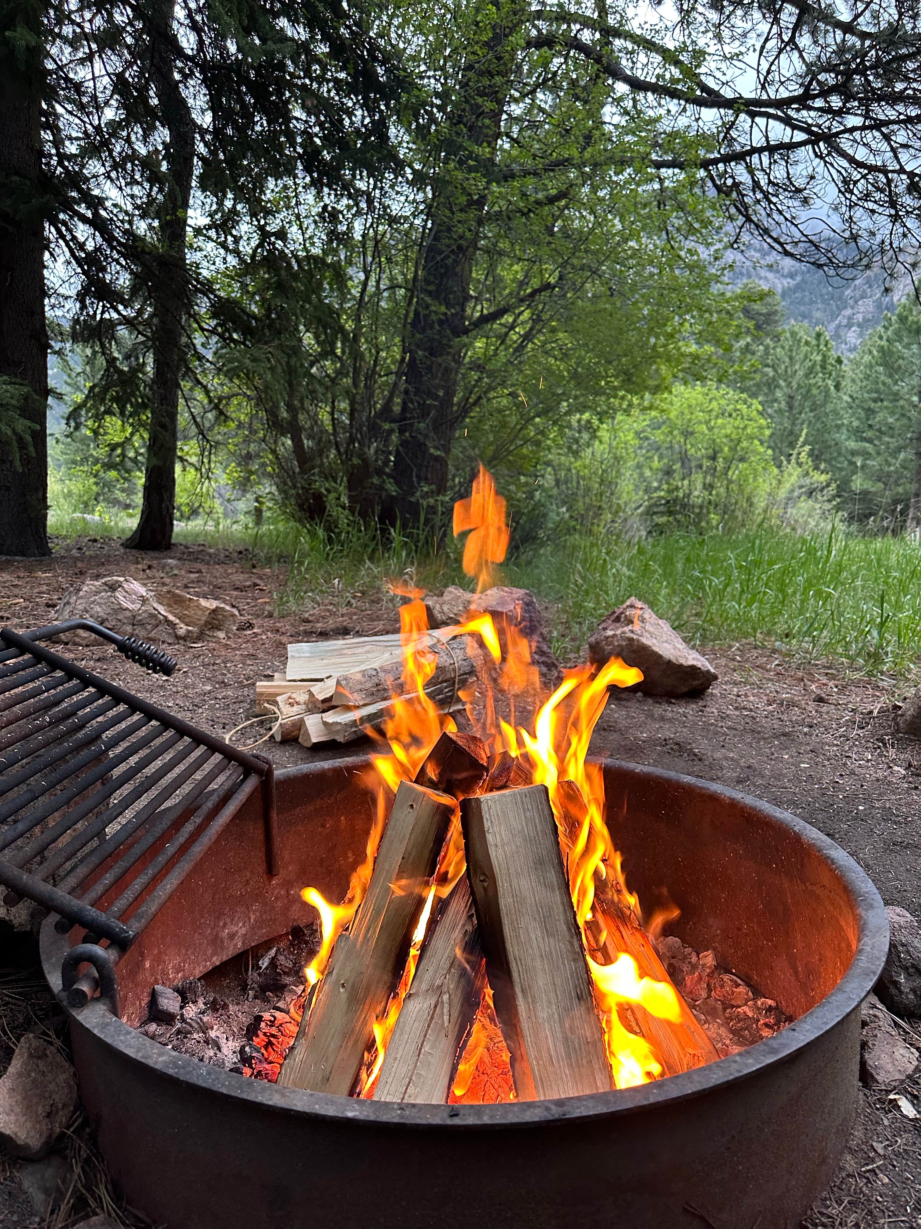 Camper-submitted photo at Aspenglen Campground — Rocky Mountain National Park near Glen Haven, CO