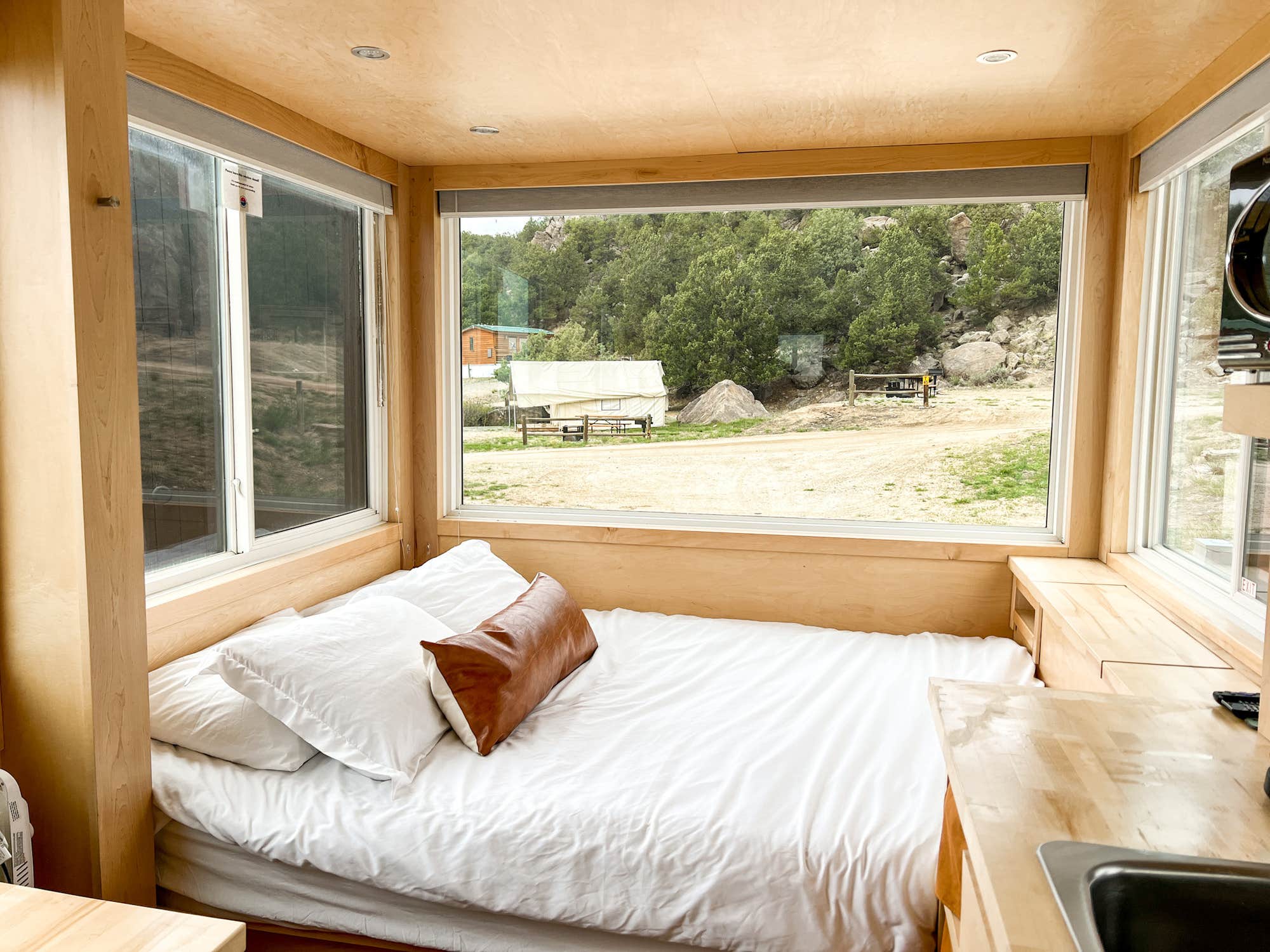 The Dyrt's photo of glamping accommodations at BV Overlook near Leadville, CO