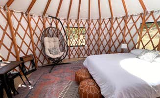 The Dyrt's photo of glamping accommodations at BV Overlook near Almont, CO