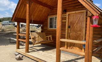 The Dyrt's photo of a cabin at BV Overlook near Coaldale, CO