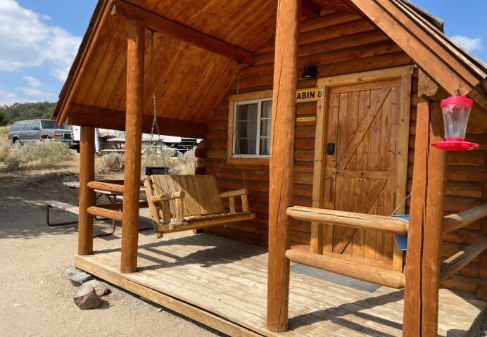The Dyrt's photo of a cabin at BV Overlook near Pike and San Isabel National Forests and Cimarron and Comanche National Grasslands