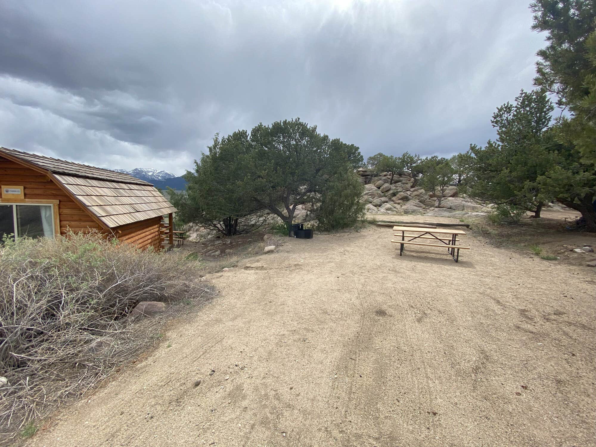The Dyrt's photo of a cabin at BV Overlook near Como, CO