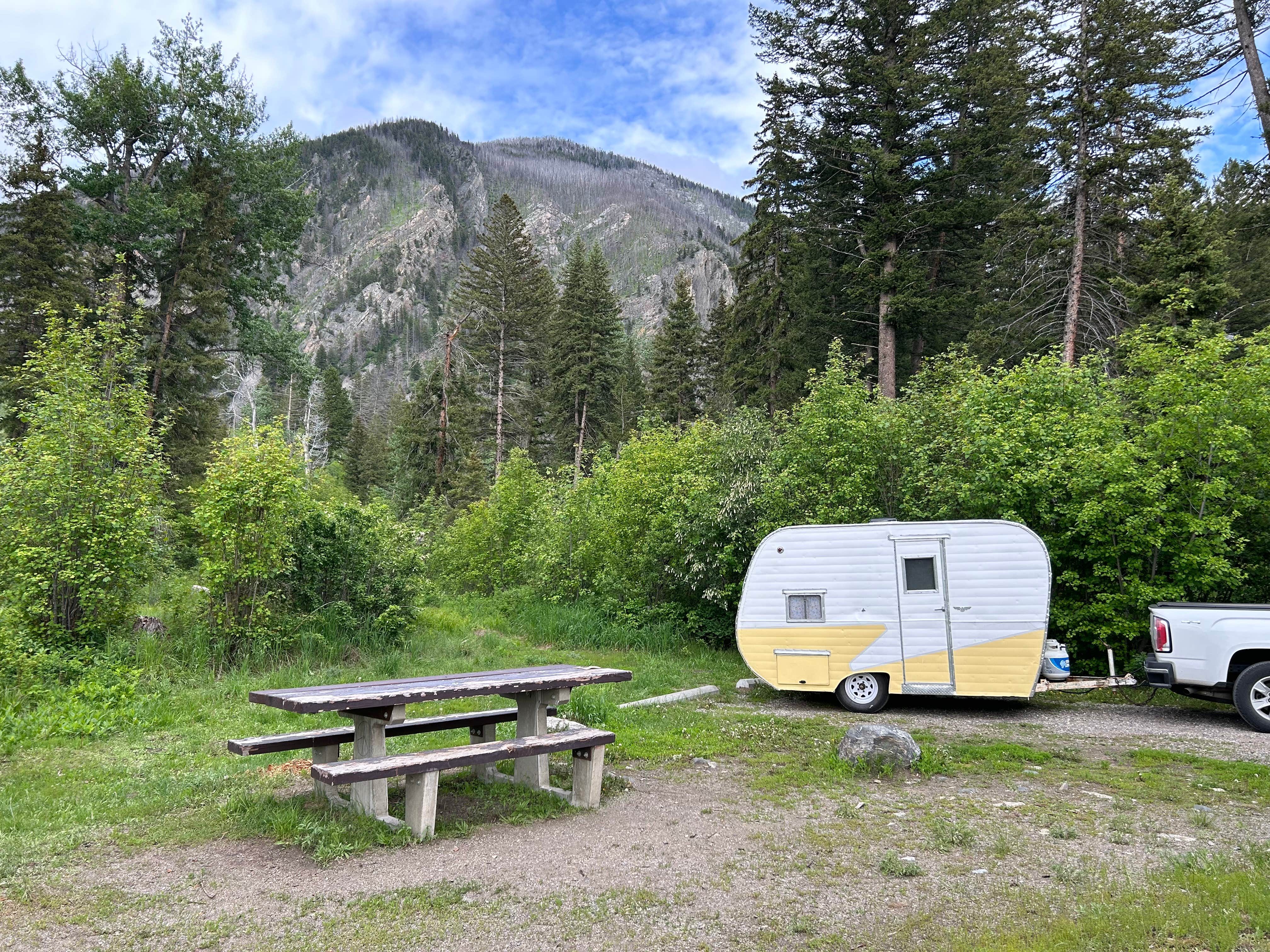 Kim N.'s photo at Pine Creek Campground near Nye, MT
