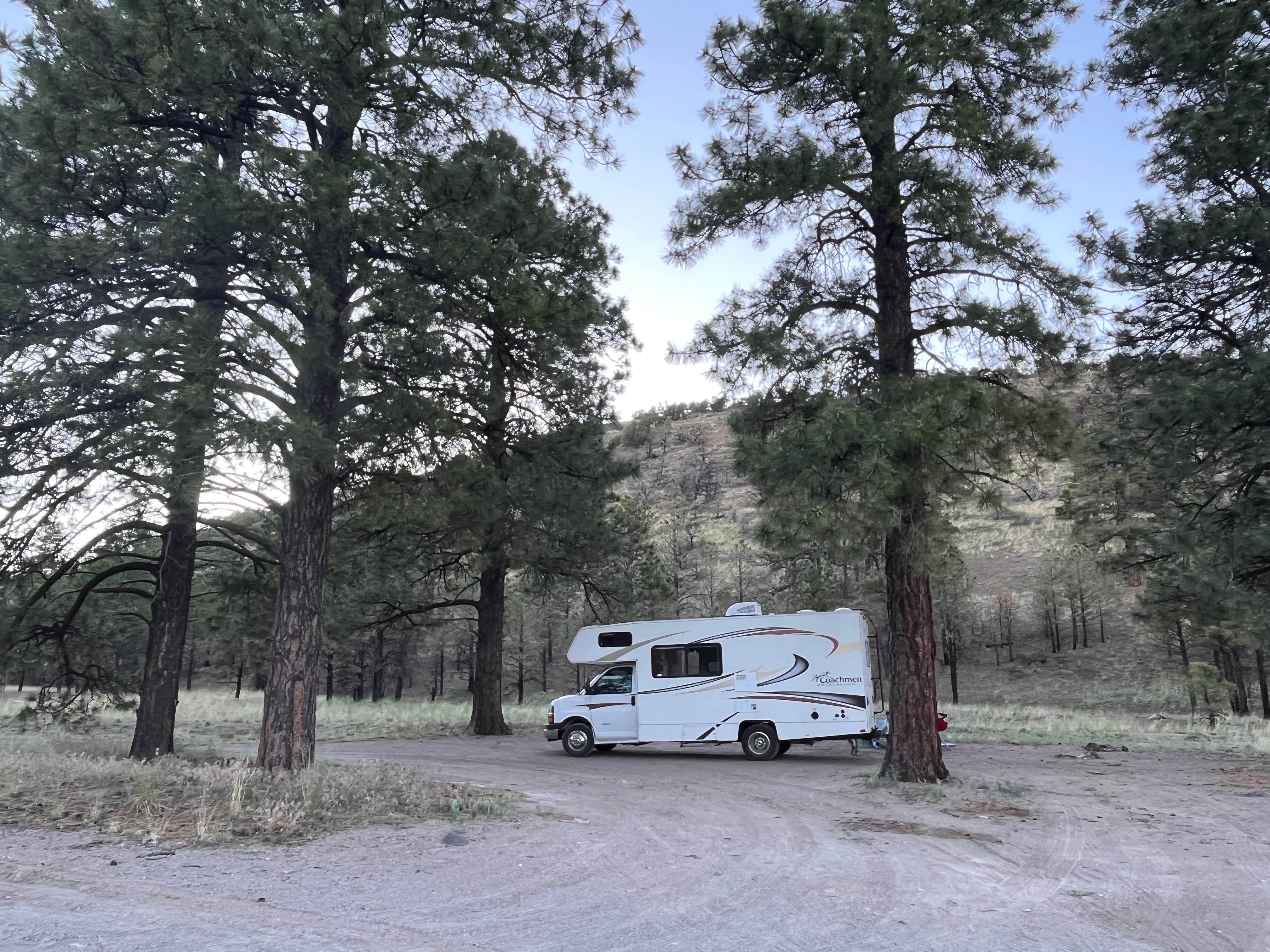 Terren S.'s photo of rv camping at Lockett Meadow Dispersed Camping near Gray Mountain, AZ