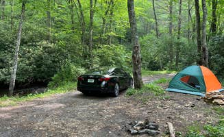 Sagar B.'s photo of tent camping at Washington & Jefferson National Forest Dispersed Sites near Bluff City, TN