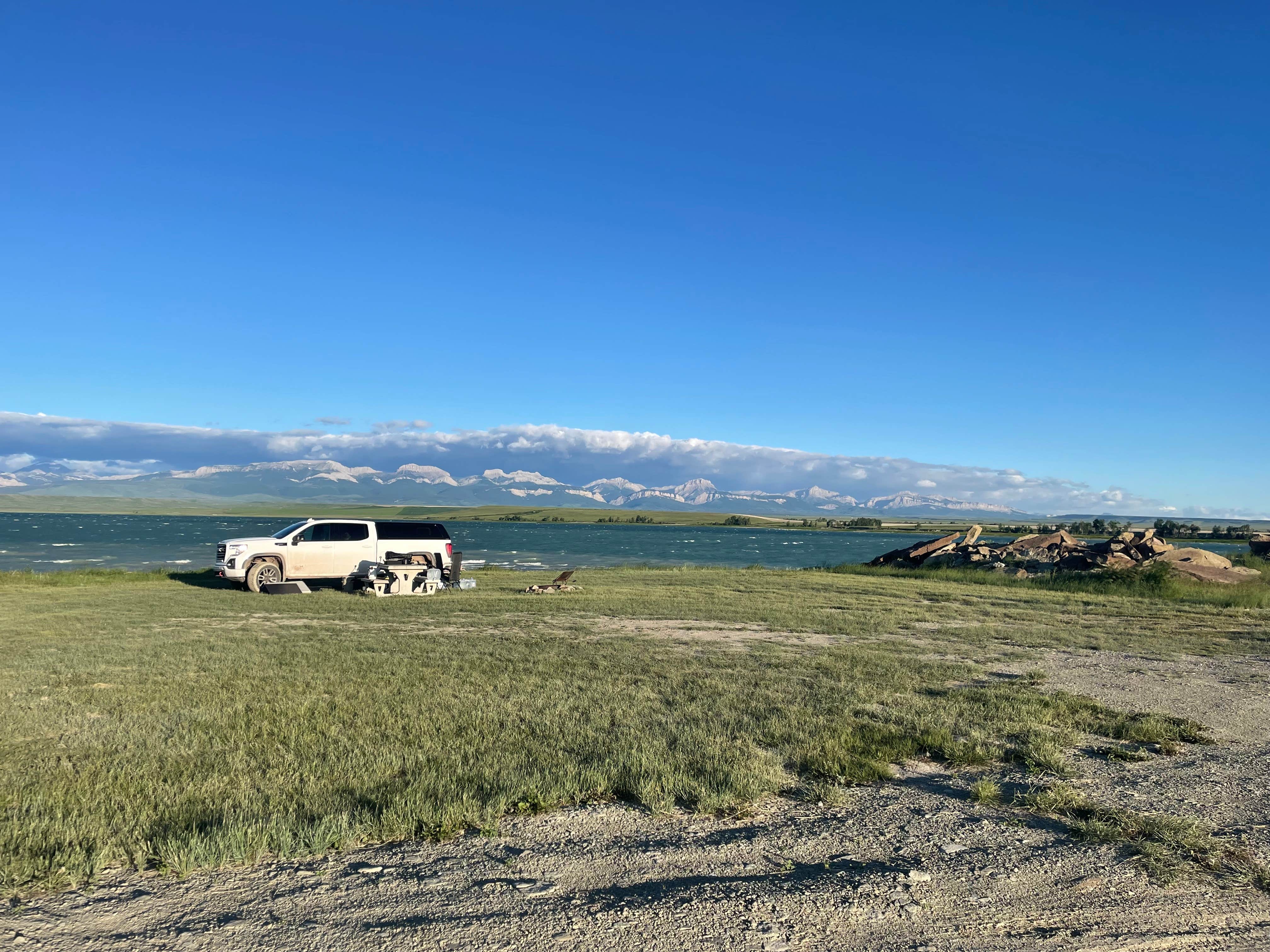 Camper-submitted photo at Bynum Reservoir near Heart Butte, MT