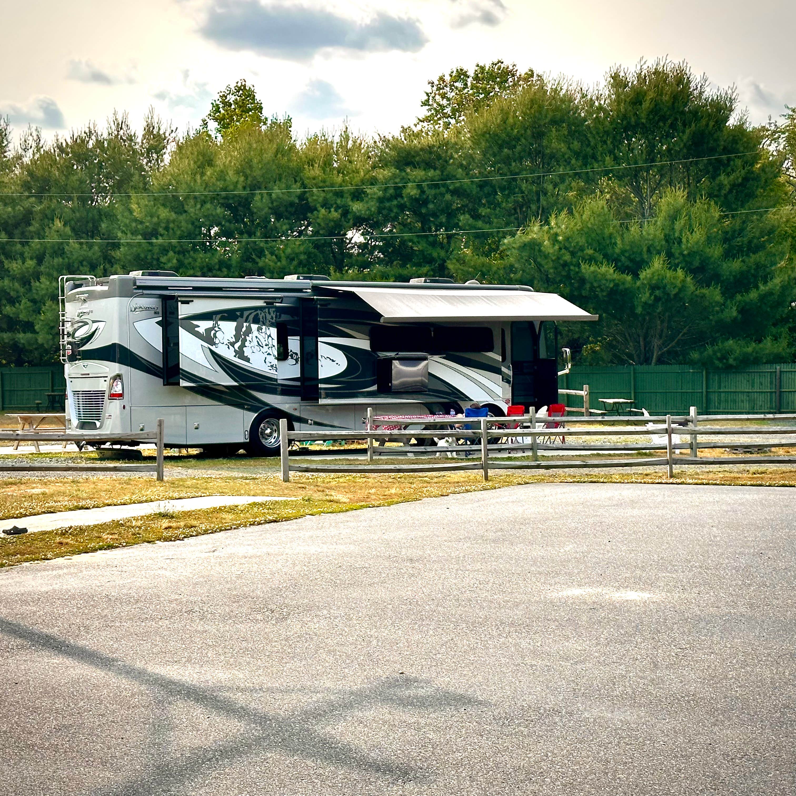 Camper-submitted photo at Spacious Skies Country Oaks near Downe, NJ