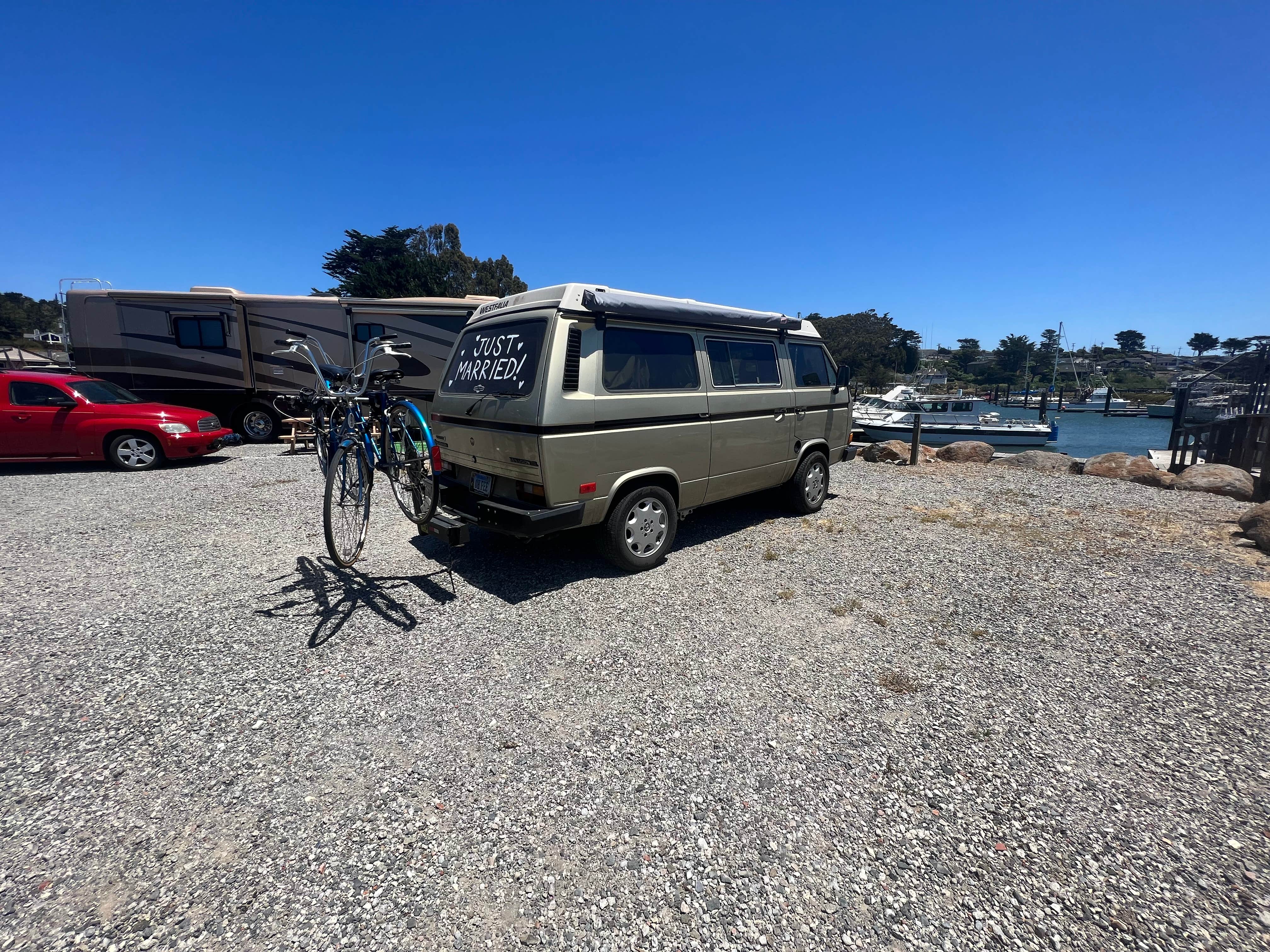 Morgan H.'s photo of rv camping at Porto Bodega Marina & RV Park near Golden Gate National Recreation Area