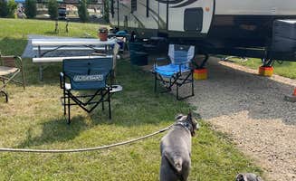 Annette I.'s photo of camping with pets at Glacier Valley Campground near Wautoma, WI