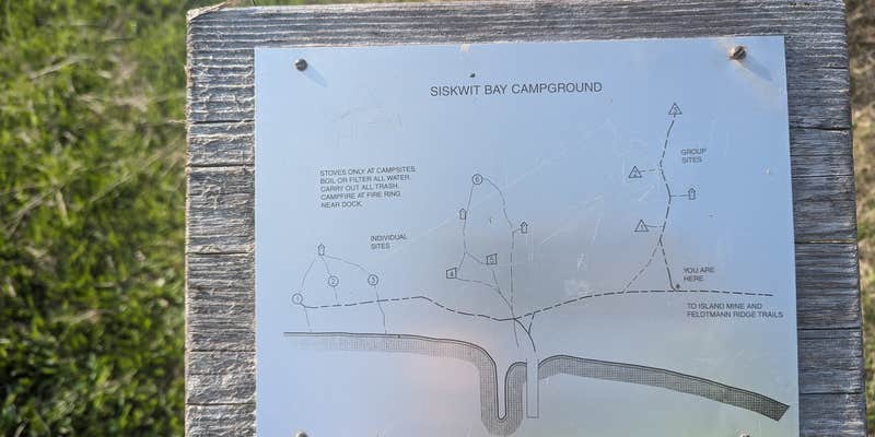 Camper submitted image from Siskiwit Bay Campground — Isle Royale National Park