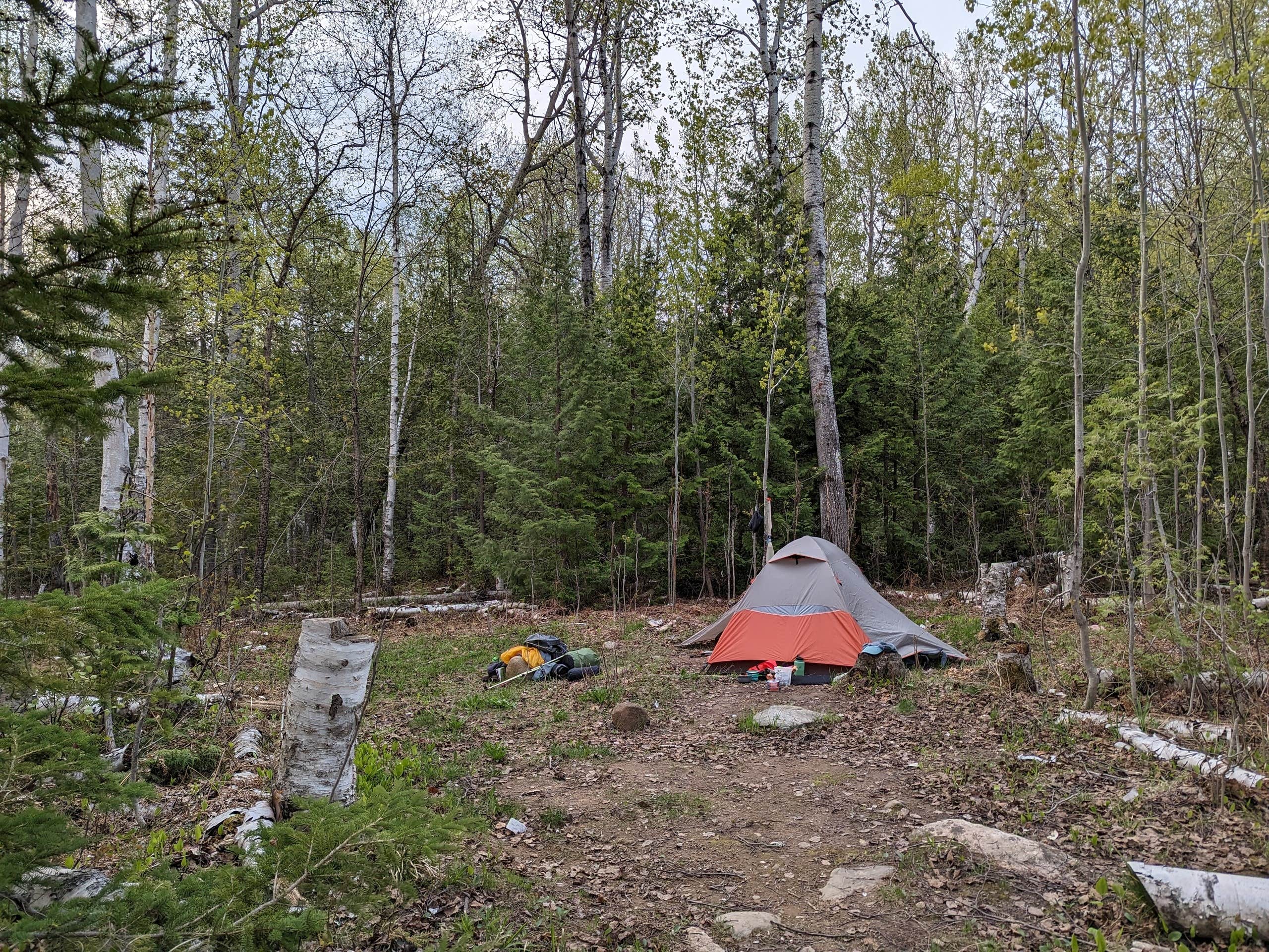 Amy G.'s photo at South Lake Desor Campground — Isle Royale National Park near Isle Royale National Park