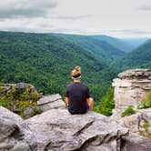 Review photo of Blackwater Falls State Park Campground by Hannah V., October 17, 2018