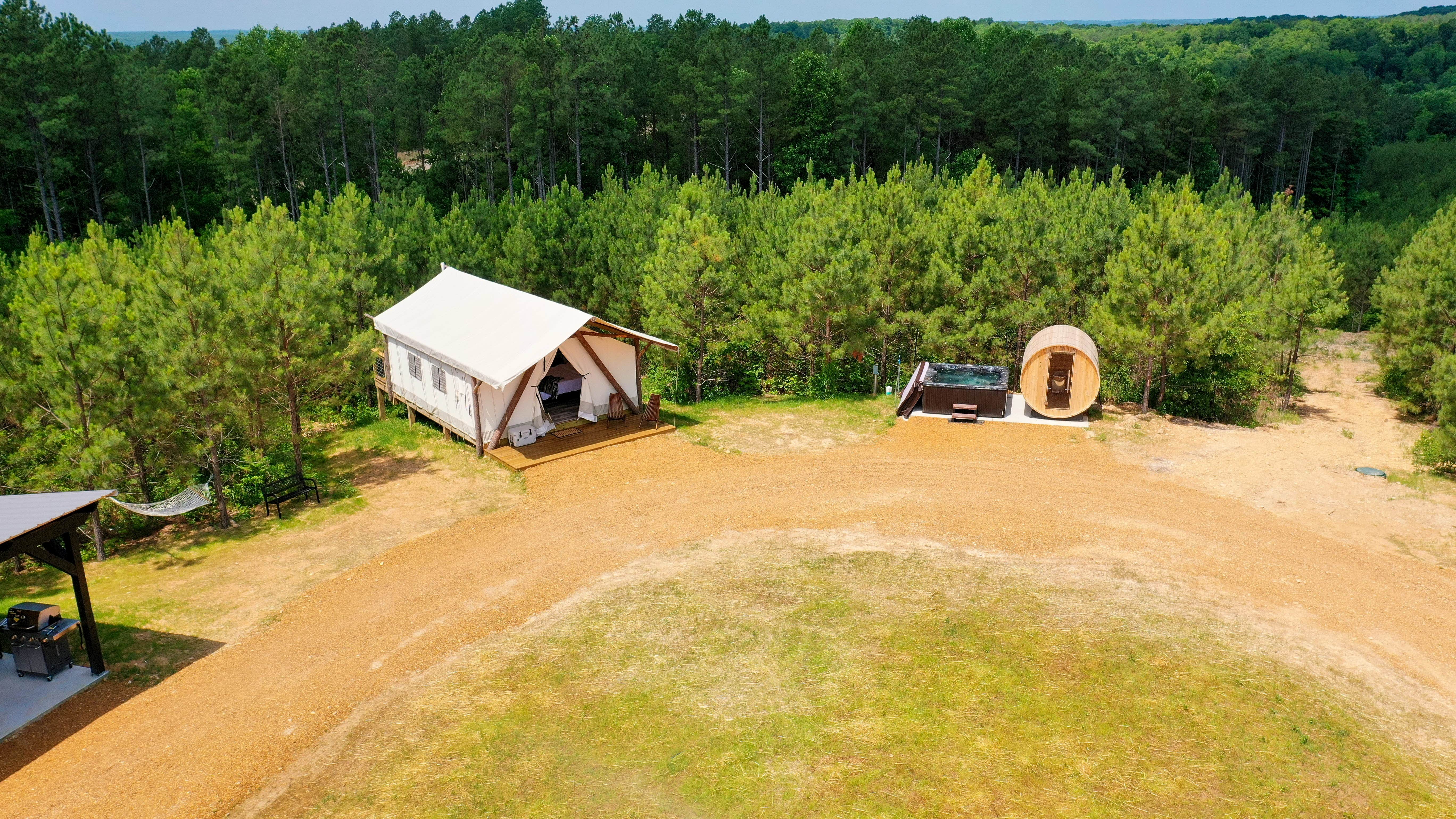 Camper-submitted photo at Nine Pines Retreats near Bumpus Mills, TN