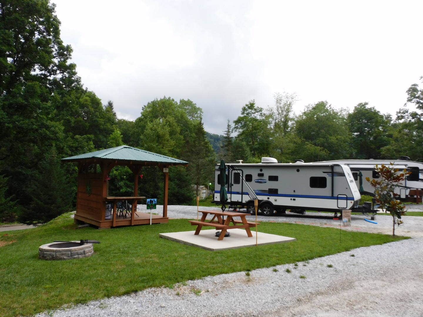Jim E.'s photo of rv camping at Deer Springs RV Park near Nantahala National Forest