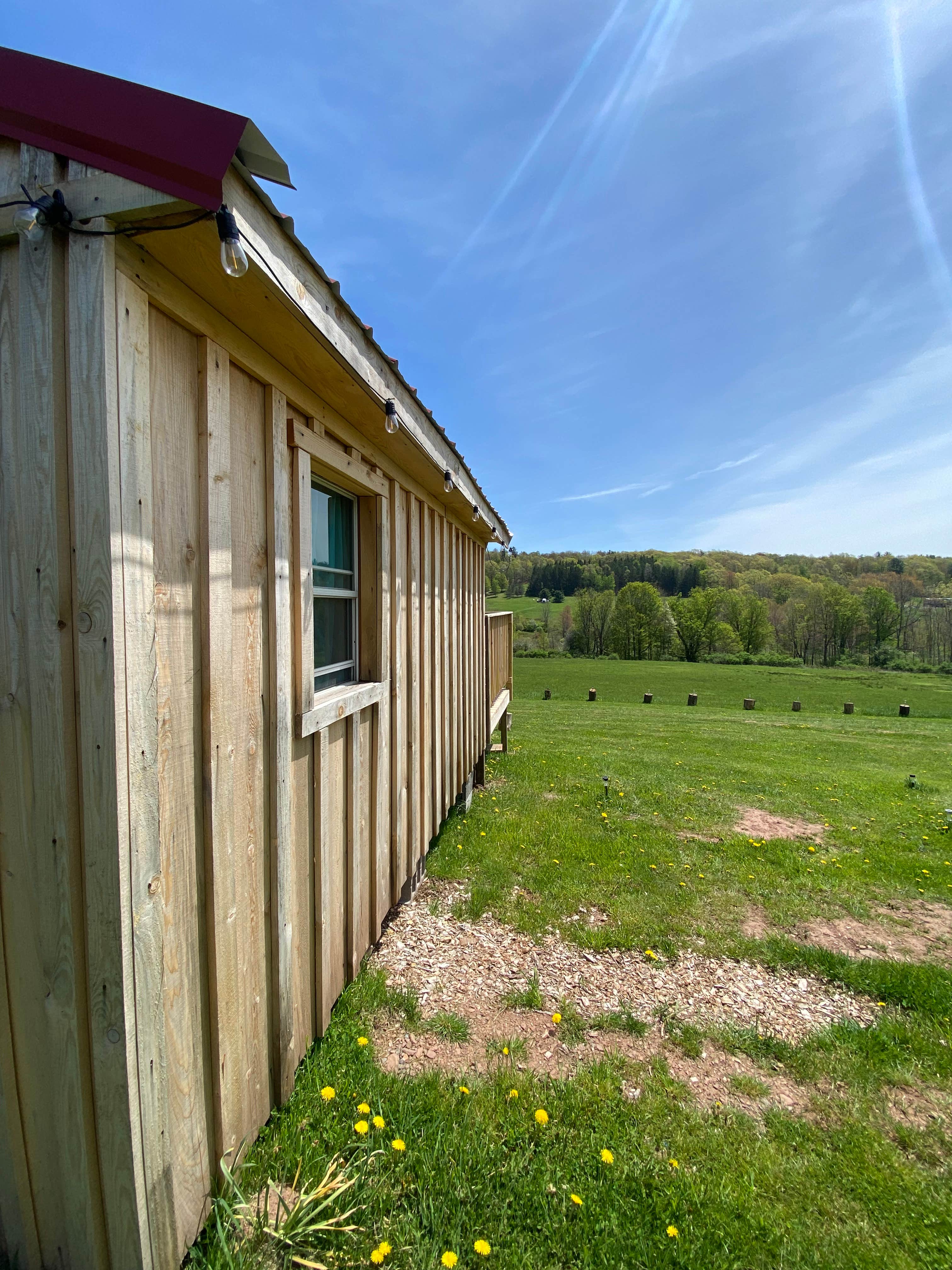 Rocky W.'s photo of a cabin at My Friends Place near Highmount, NY