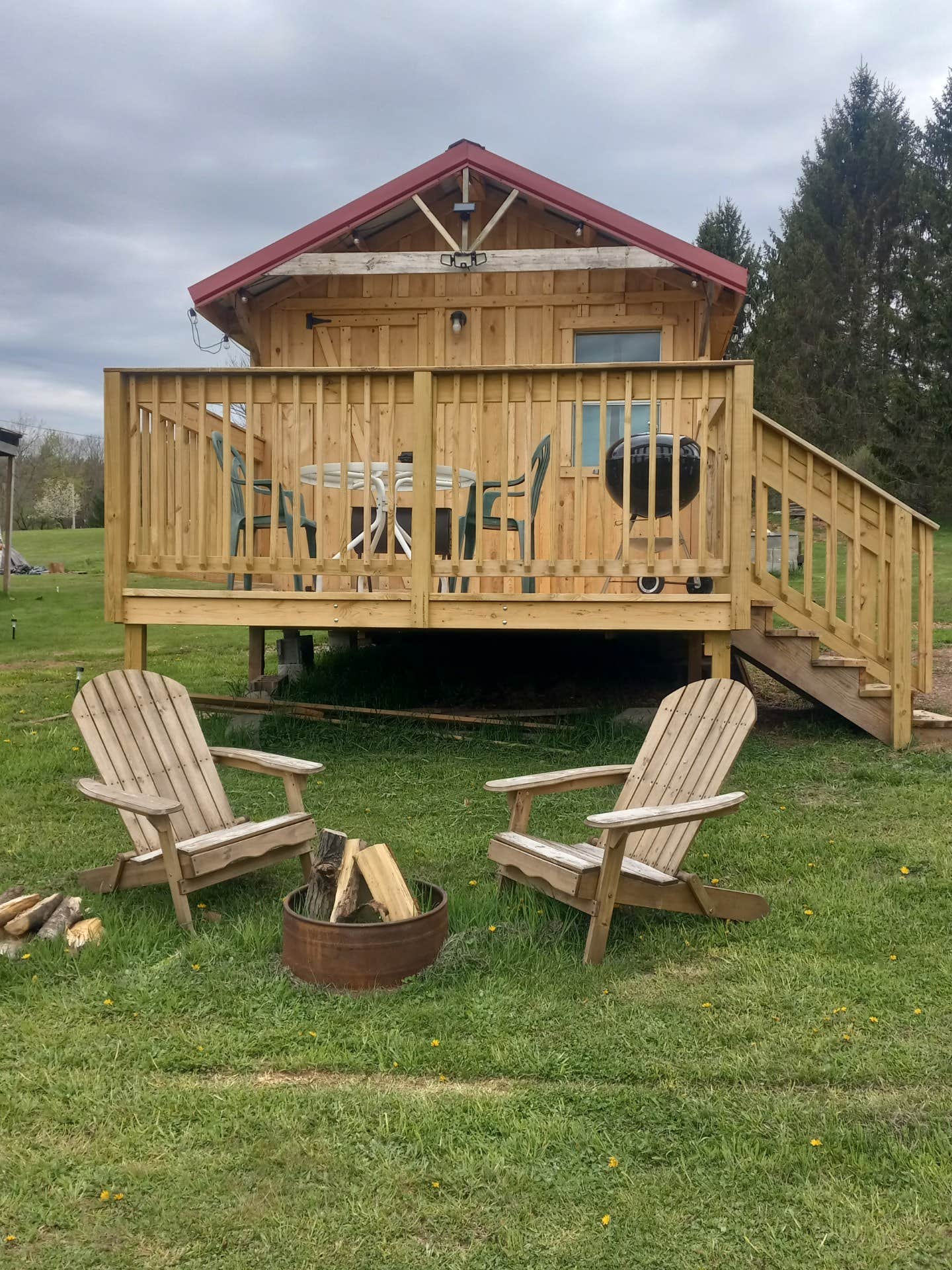 Rocky W.'s photo of glamping accommodations at My Friends Place near Norwich, NY