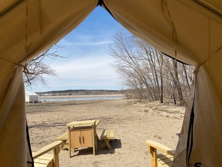 The Dyrt's photo at Tentrr State Park Site - Nebraska Louisville SRA ___ Riverview B ___ Single Camp near Ralston, NE