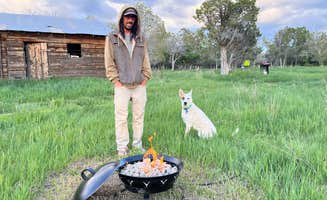 Lorena W.'s photo of camping with pets at Fourth Sister Farm near Purgatory, CO
