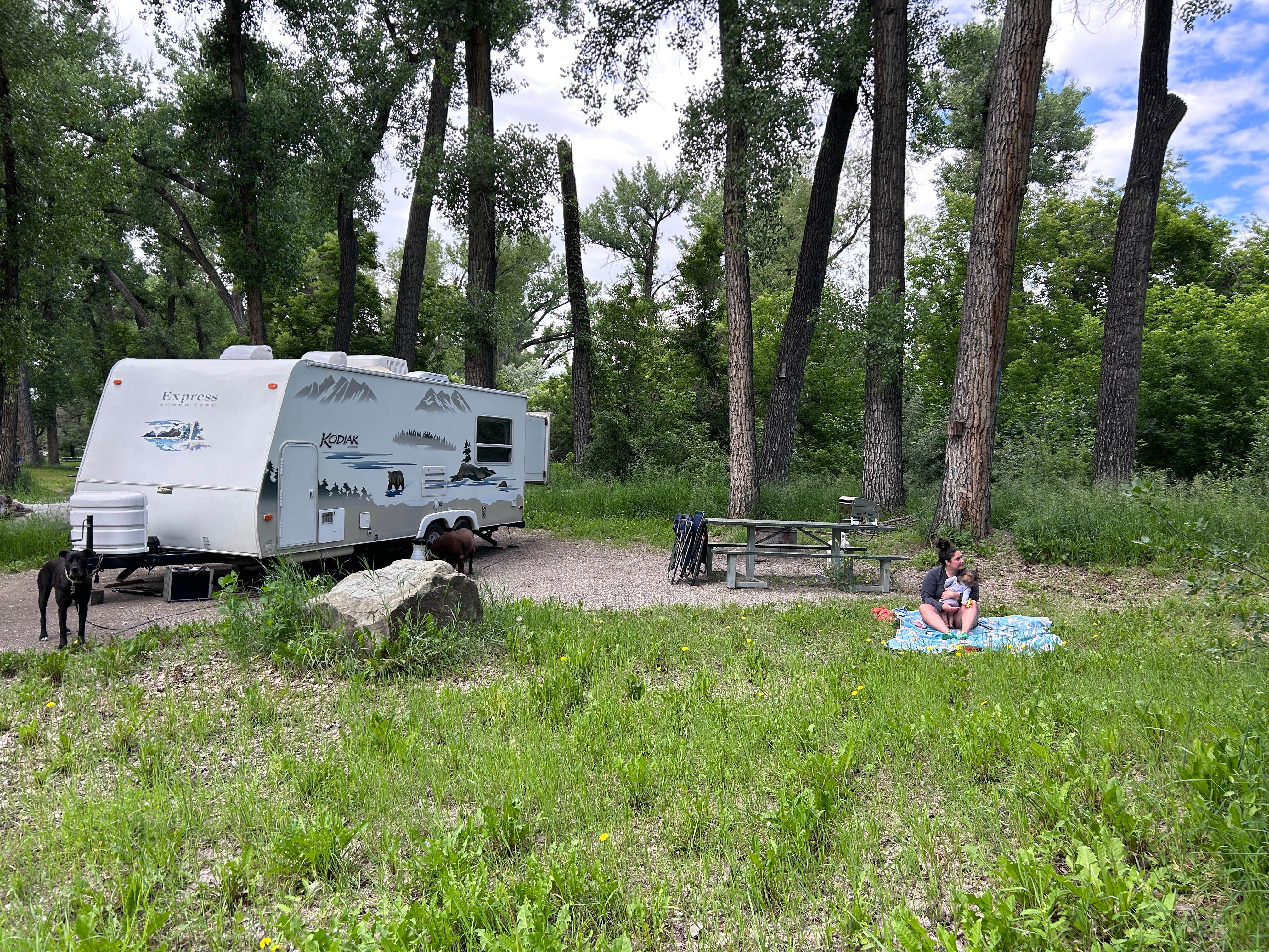 Emilie V.'s photo of rv camping at Itch-Kep-Pe Park near Billings, MT