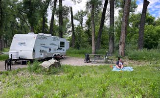 Emilie V.'s photo of rv camping at Itch-Kep-Pe Park near Roscoe, MT