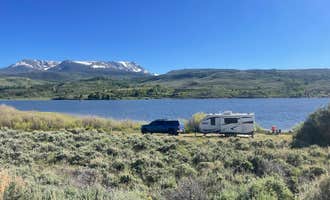 Camping near Pine valley ranch: White River National Forest Cow Creek North Campground, Heeney, Colorado