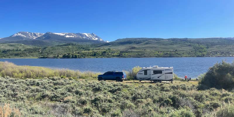 Camper submitted image from White River National Forest Cow Creek North Campground