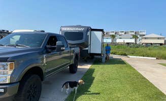 Melanie T.'s photo of camping with pets at Surfside RV Resort near Padre Island National Seashore