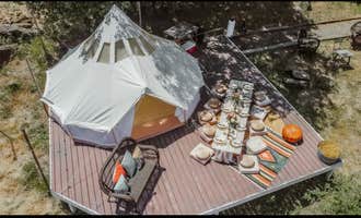 Camping near Lake Cuyamaca Recreation and Park District: Julian Luxury Glamping, Julian, California