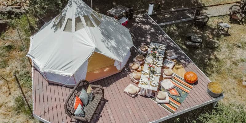 Camper submitted image from Julian Luxury Glamping