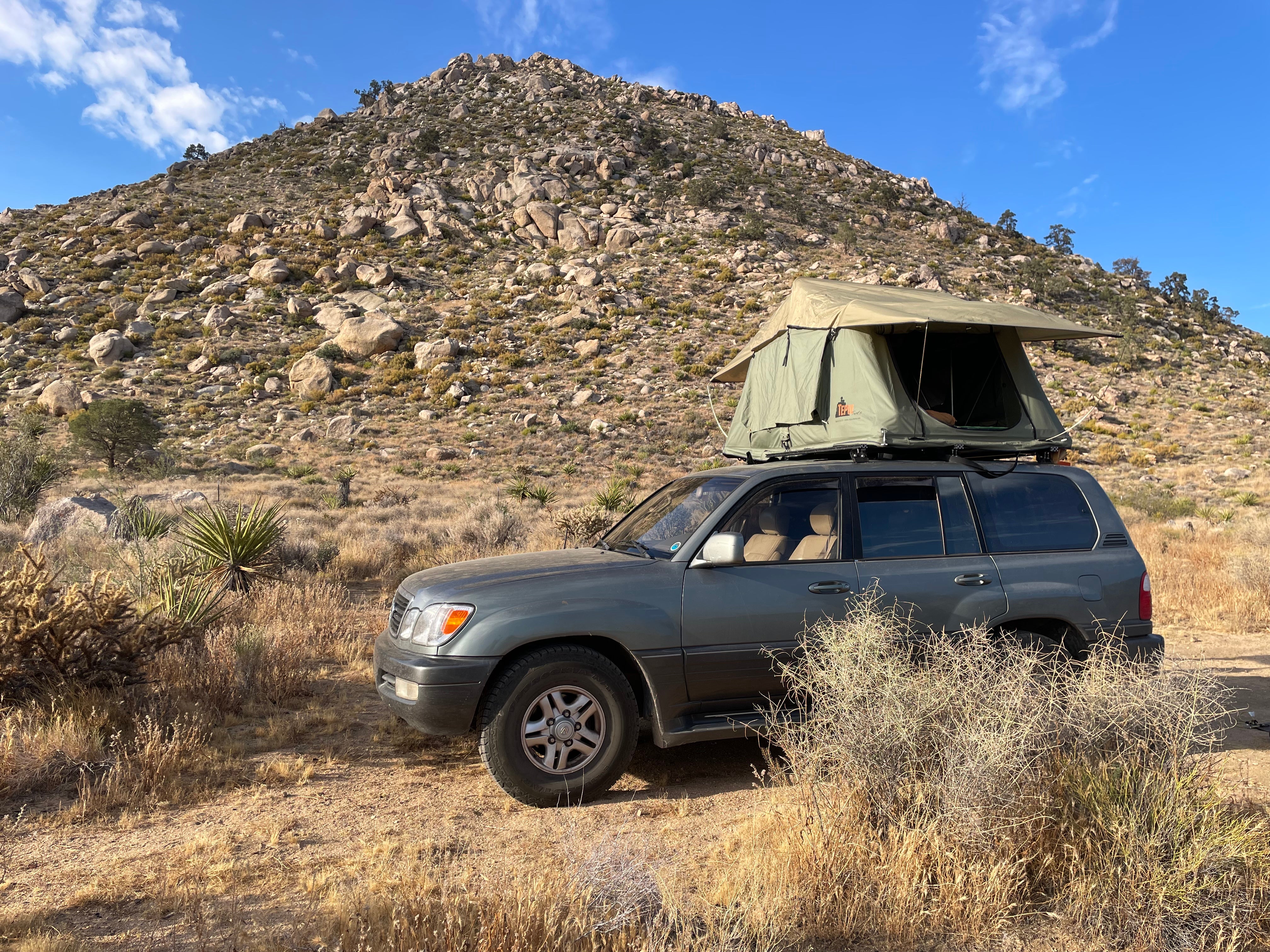 Camper submitted image from Granite Pass Dispersed Roadside Camping — Mojave National Preserve - 4
