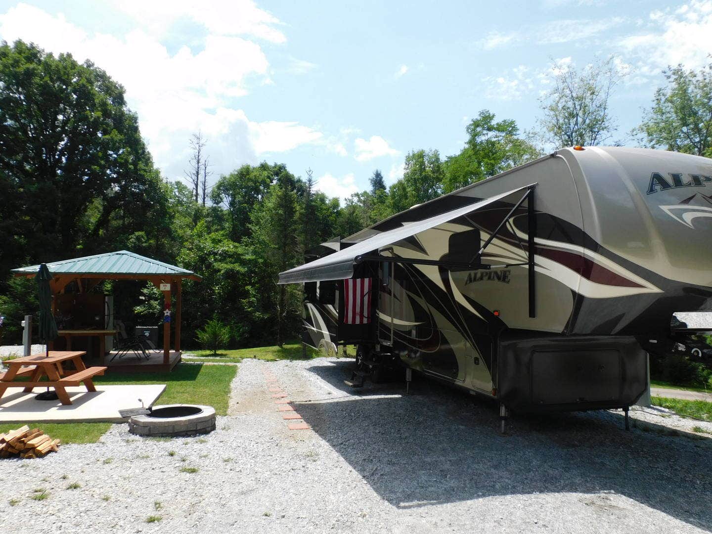 Jim E.'s photo of rv camping at Deer Springs RV Park near Franklin, NC