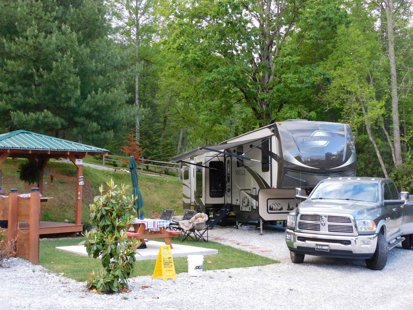 Jim E.'s photo at Deer Springs RV Park near Franklin, NC