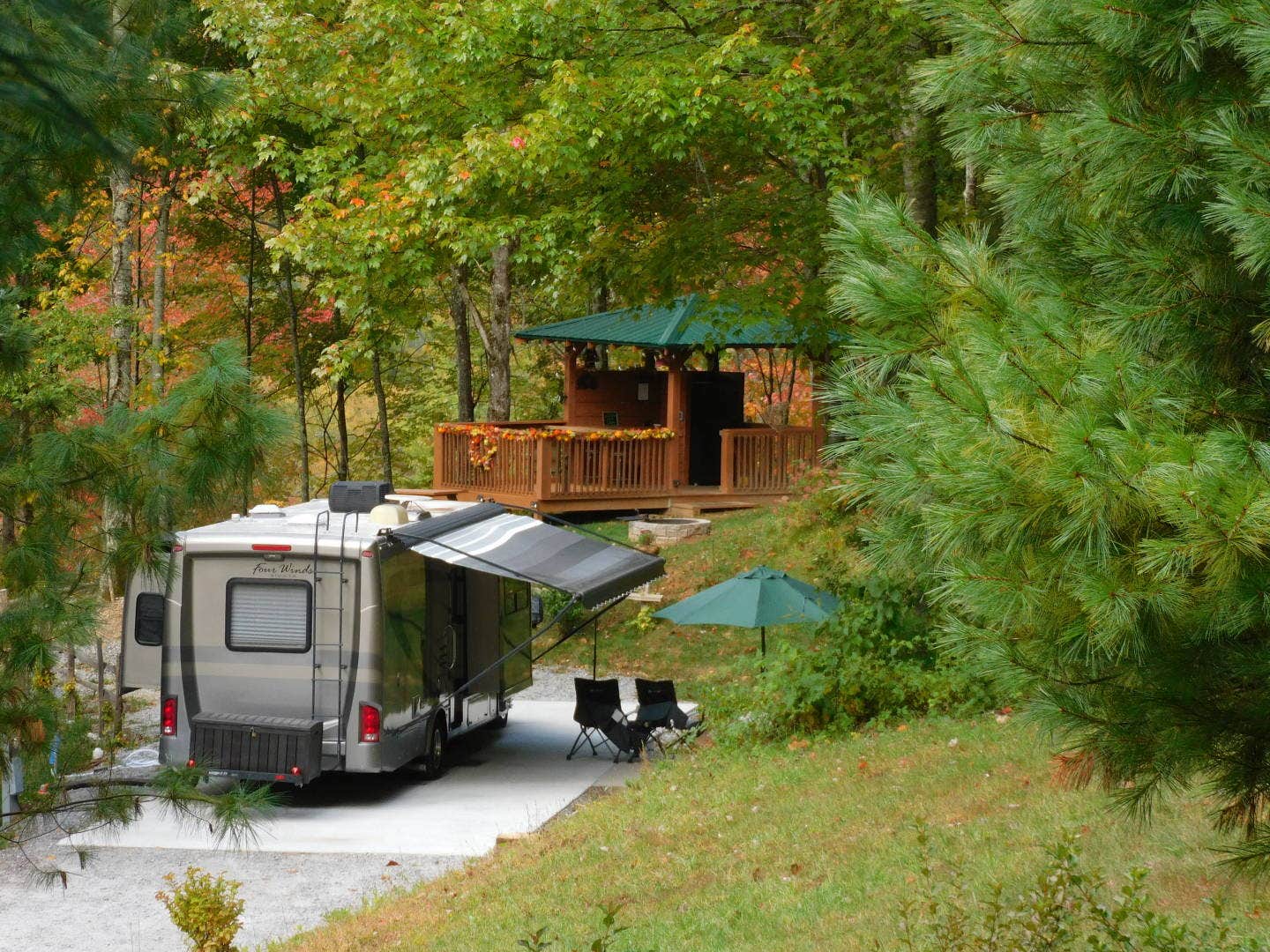 Jim E.'s photo at Deer Springs RV Park near Franklin, NC