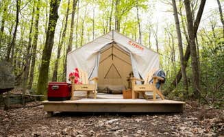 The Dyrt's photo at Tentrr State Park Site - Nebraska Ponca State Park ___ River Vista H ___ Single Camp near Ponca, NE