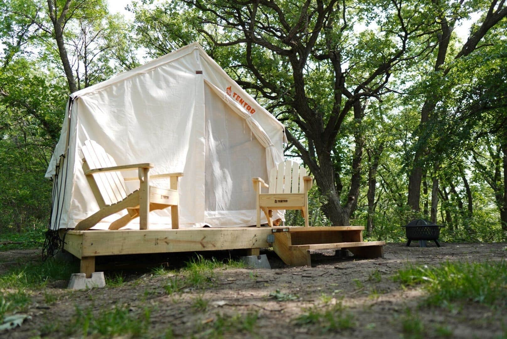 The Dyrt's photo at Tentrr State Park Site - Nebraska Ponca State Park ___ River Vista H ___ Single Camp near Hubbard, NE