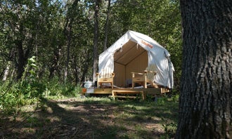 Tentrr State Park Site - Nebraska Ponca State Park  River Vista I Double Camp