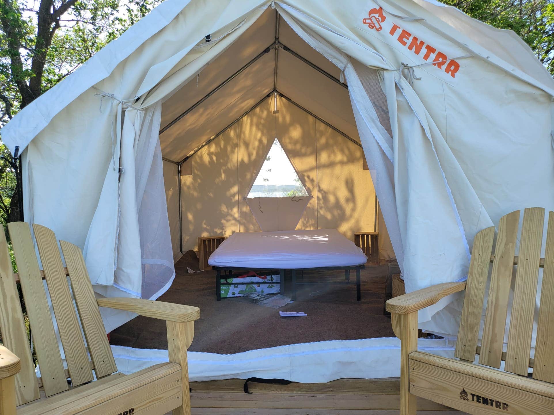 The Dyrt's photo at Tentrr State Park Site - Nebraska Ponca State Park ___ River Vista J ___ Single Camp near Hubbard, NE