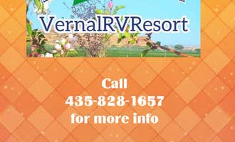 Camping near Outlaw Trail RV Park: Vernal RV Resort, Jensen, Utah