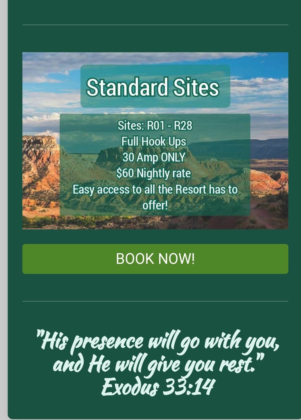 Camper-submitted photo at Vernal RV Resort near Flaming Gorge, UT