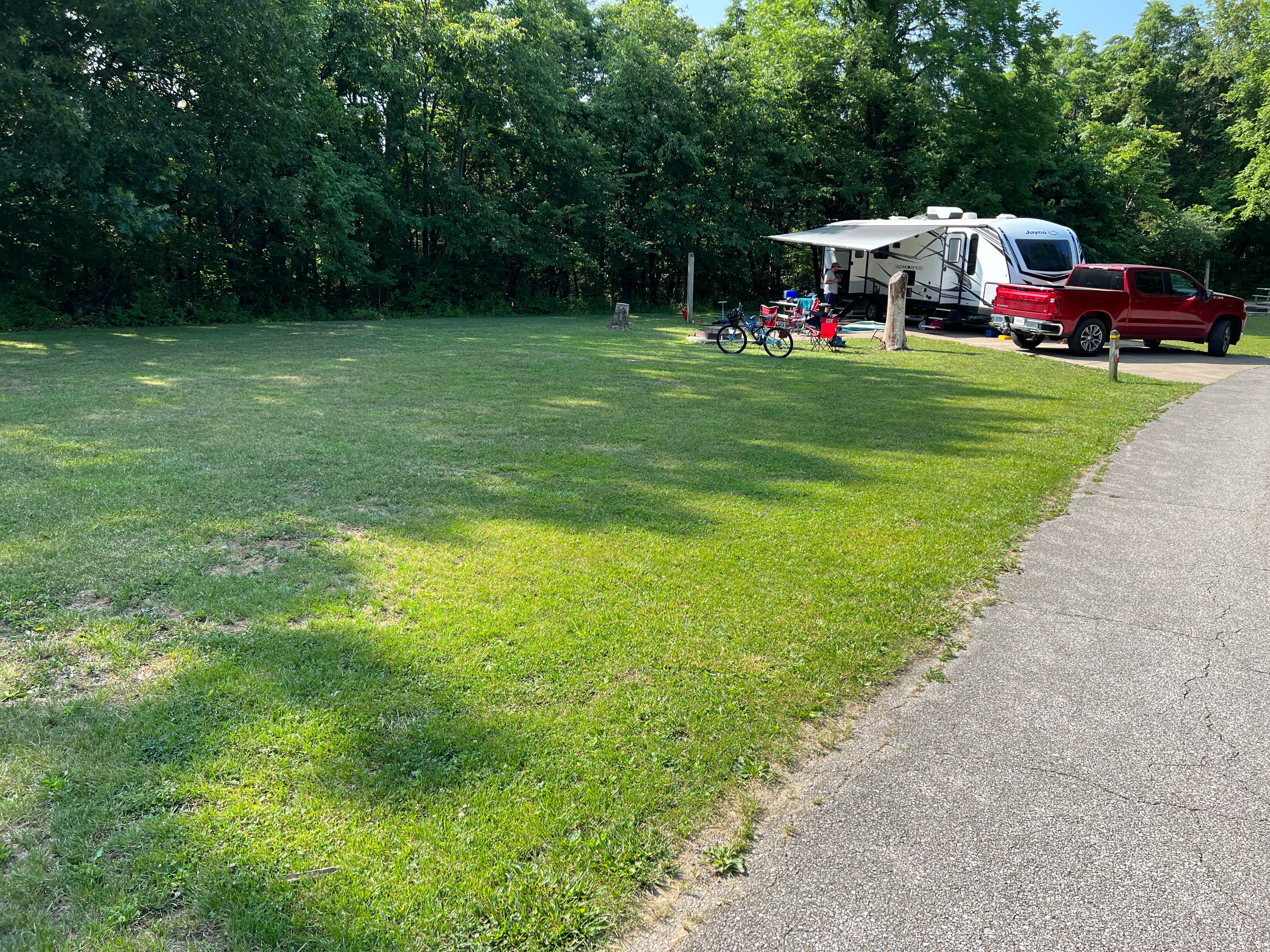 Natalie M.'s photo of rv camping at Dr. Edmund A. Babler Memorial State Park Campground near High Ridge, MO