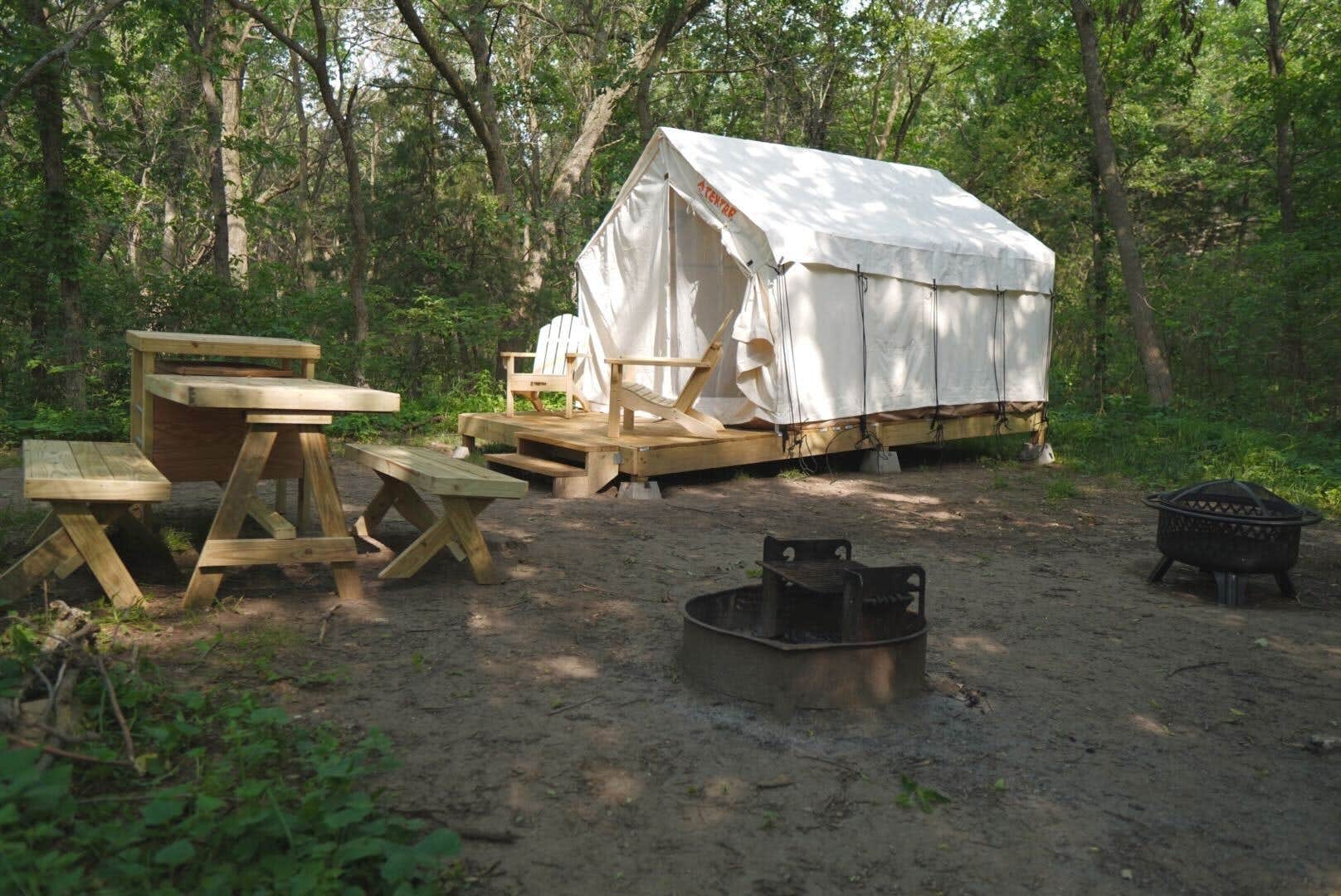 The Dyrt's photo at Tentrr State Park Site - Nebraska Ponca State Park ___ Buffalo Run E ___ Single Camp near Hubbard, NE
