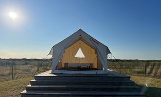 Tentrr State Park Site - Texas Galveston Island- Beachside A- Single Camp